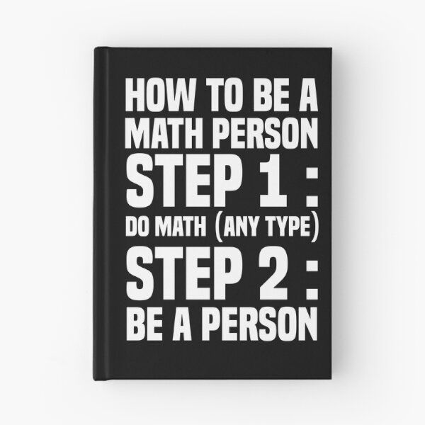 Item preview, How To Be A Math Person designed and sold by TheBestArt2022.