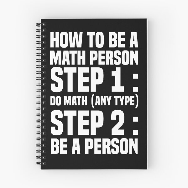 Item preview, How To Be A Math Person designed and sold by TheBestArt2022.
