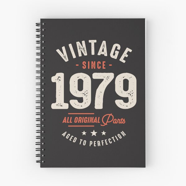 Item preview, Vintage Since 1979 - 43rd Birthday Retro Classic designed and sold by cidolopez.