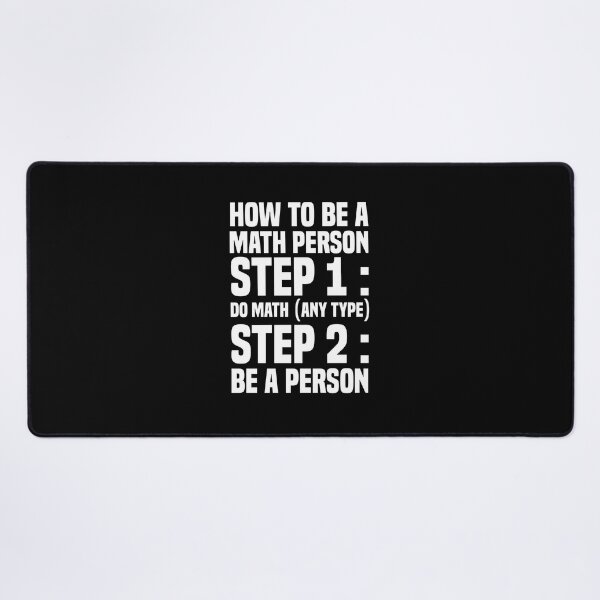 Item preview, How To Be A Math Person designed and sold by TheBestArt2022.