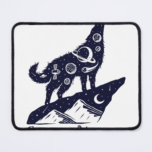 Item preview, Guadalupe Mountains National Park Space Wolf designed and sold by JordanHolmes.