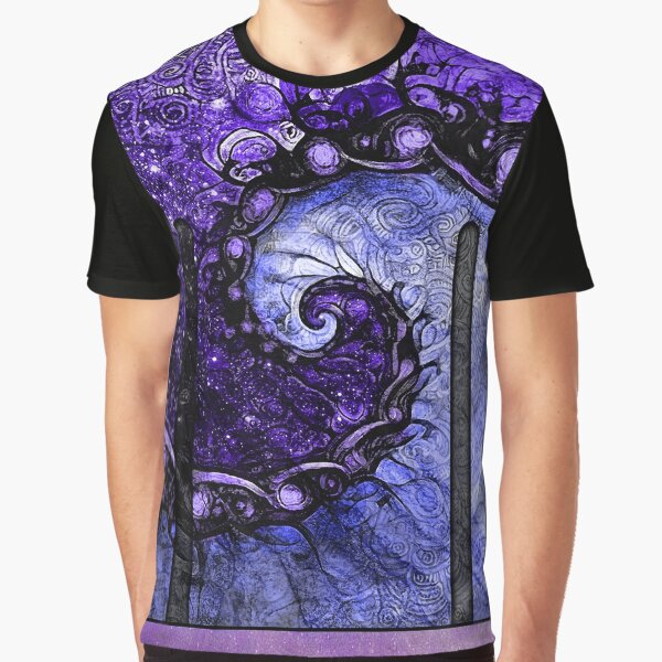 Nocturne of Scorpio -- Fractal Astrology Graphic T-Shirt