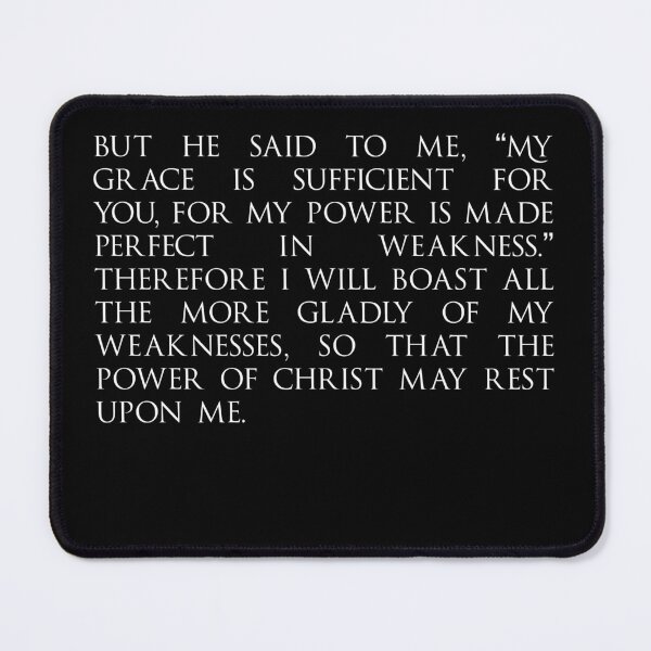 Item preview, 2 Corinthians 12:9 designed and sold by IsraWiss.