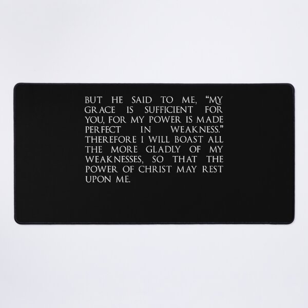 Item preview, 2 Corinthians 12:9 designed and sold by IsraWiss.