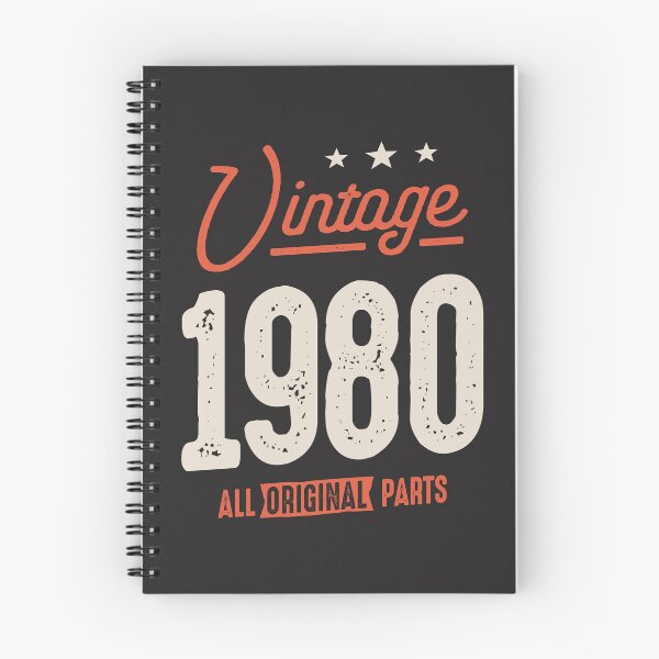 Item preview, Vintage Born in 1980 - 42nd Birthday Retro Classic designed and sold by cidolopez.