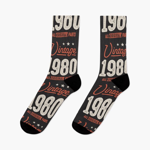 Item preview, Vintage Born in 1980 - 42nd Birthday Retro Classic designed and sold by cidolopez.