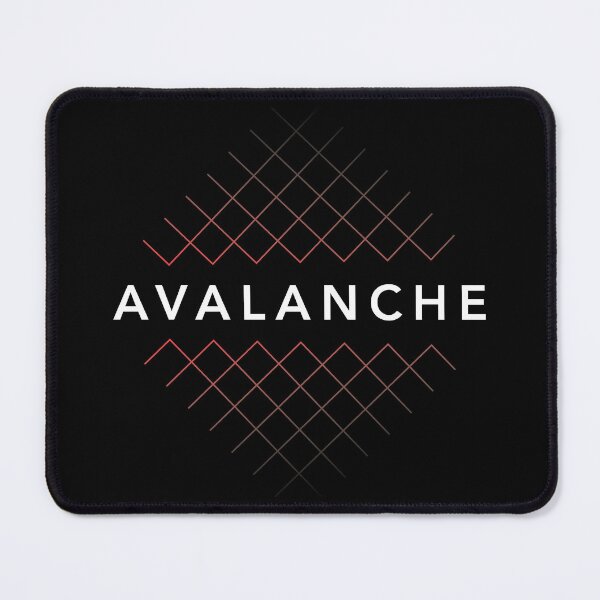 Item preview, Avalanche AVAX Crypto Altcoin - Geometric Criss Cross Pattern designed and sold by CryptoMoods.