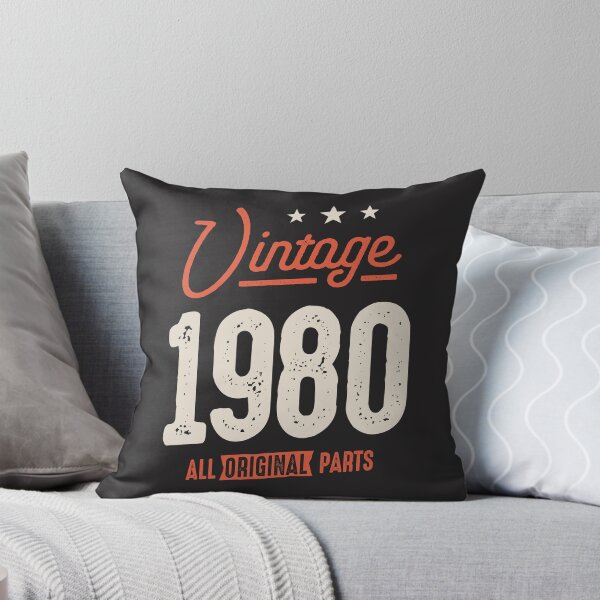 Item preview, Vintage Born in 1980 - 42nd Birthday Retro Classic designed and sold by cidolopez.