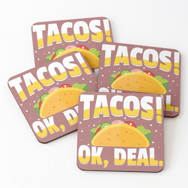 Item preview, Tacos ? ok,deal designed and sold by roboartpixel.