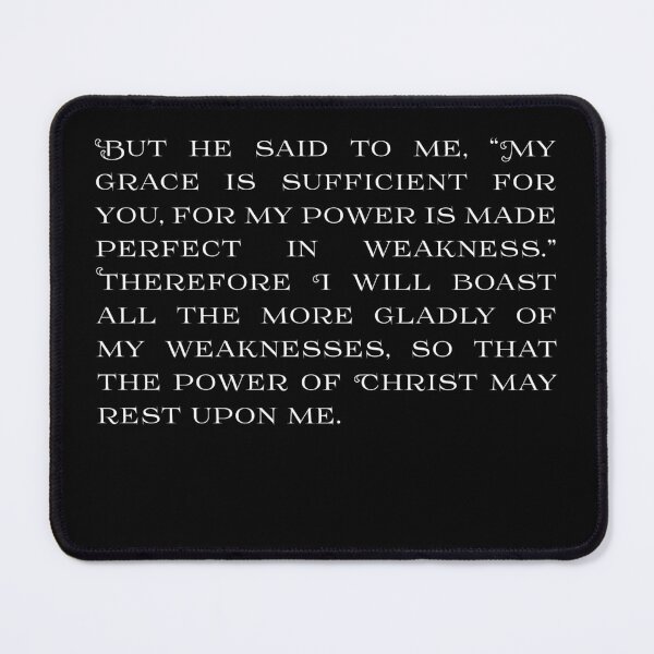 Item preview, 2 Corinthians 12:9 designed and sold by IsraWiss.
