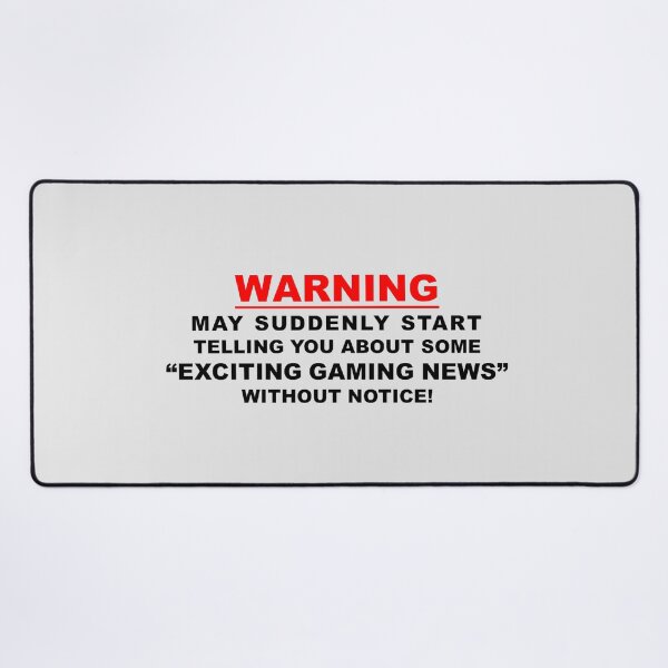 Item preview, GAMER WARNING  designed and sold by THE AMERICAN TEEVANGELIST.