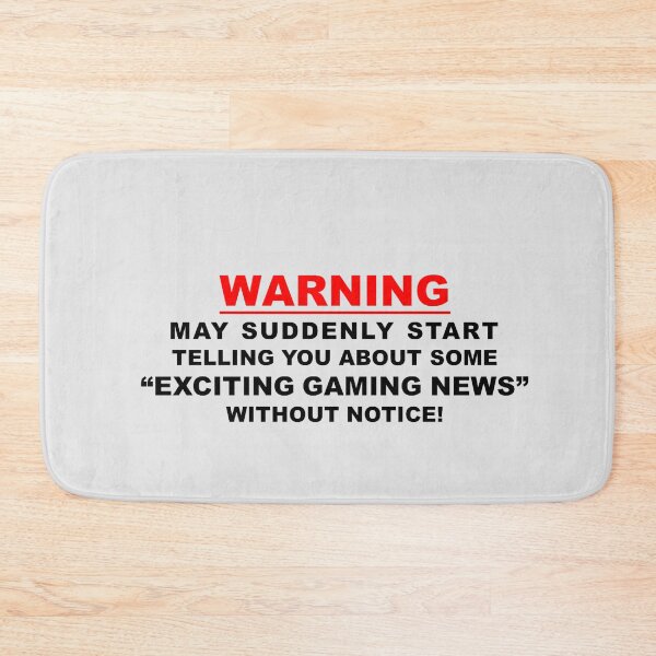Item preview, GAMER WARNING  designed and sold by THE AMERICAN TEEVANGELIST.