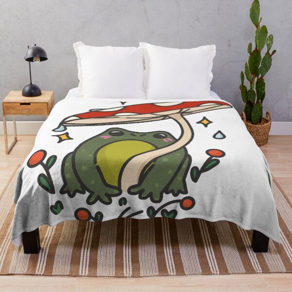 Item preview, Cute little mushroom frog design designed and sold by moonbean-art.