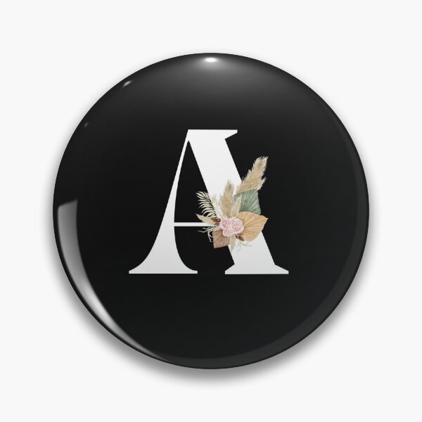 Item preview, letter a floral designed and sold by LU NA.