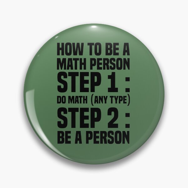 Item preview, How To Be A Math Person designed and sold by TheBestArt2022.