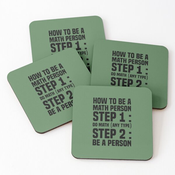 Item preview, How To Be A Math Person designed and sold by TheBestArt2022.