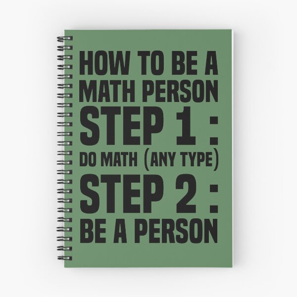 Item preview, How To Be A Math Person designed and sold by TheBestArt2022.