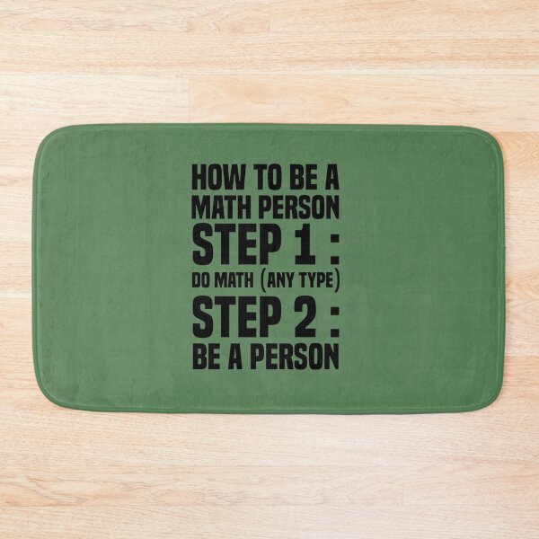 Item preview, How To Be A Math Person designed and sold by TheBestArt2022.