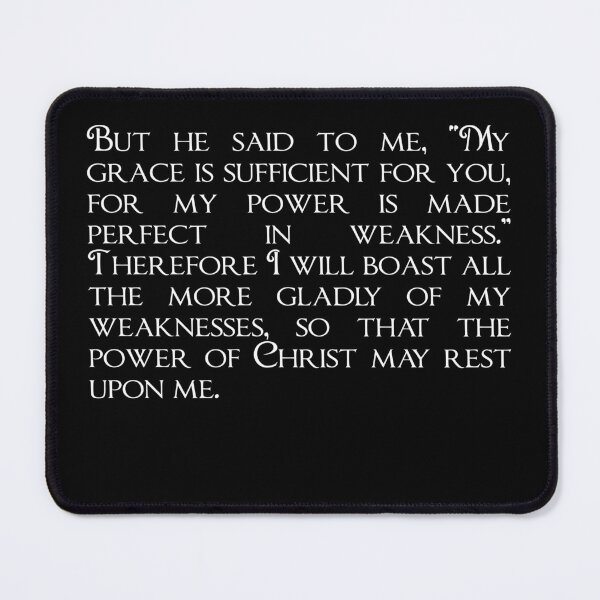 Item preview, 2 Corinthians 12:9 designed and sold by IsraWiss.