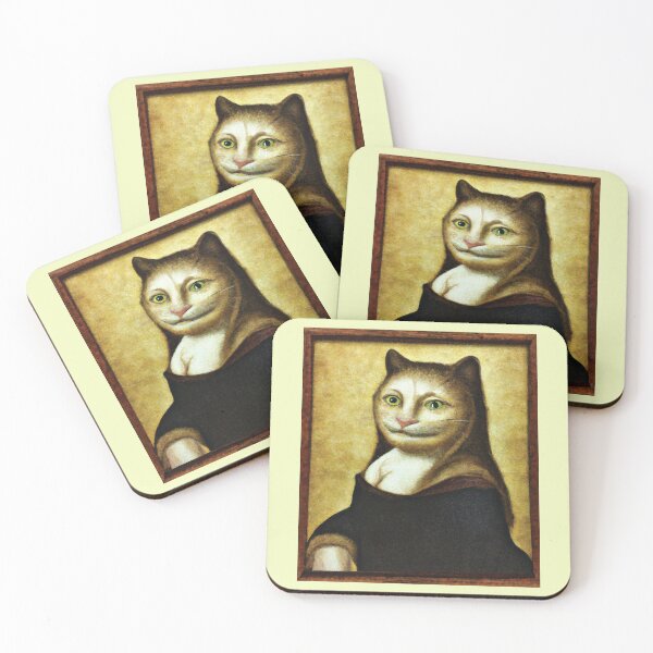 Item preview, Cat Mona Lisa designed and sold by bullshirter.