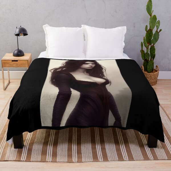 Item preview, Sexy Vampire Lady Alluring Seductress Beautiful Artwork  Classic T-Shirt designed and sold by TraccSmith.