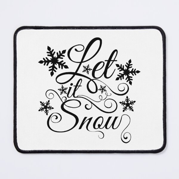 Item preview, Let it Snow Christmas designed and sold by BlackSnowShop.