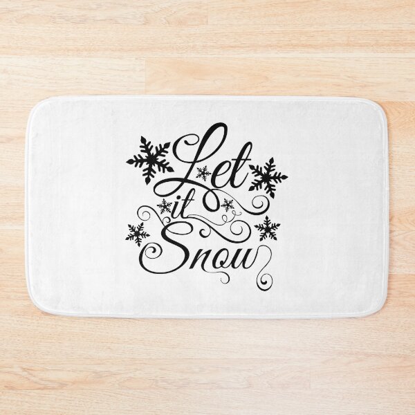 Item preview, Let it Snow Christmas designed and sold by BlackSnowShop.