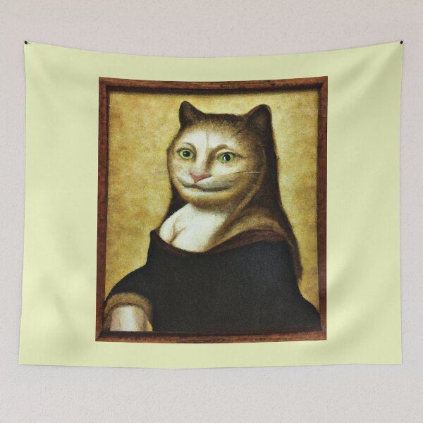 Item preview, Cat Mona Lisa designed and sold by bullshirter.