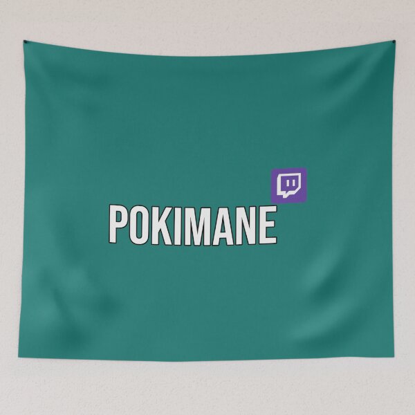 Item preview, Pokimane Twitch39png designed and sold by NewtonKlocko.