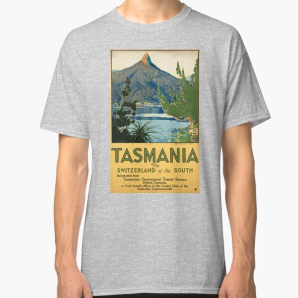 Vintage poster -Tasmania Classic T-Shirt