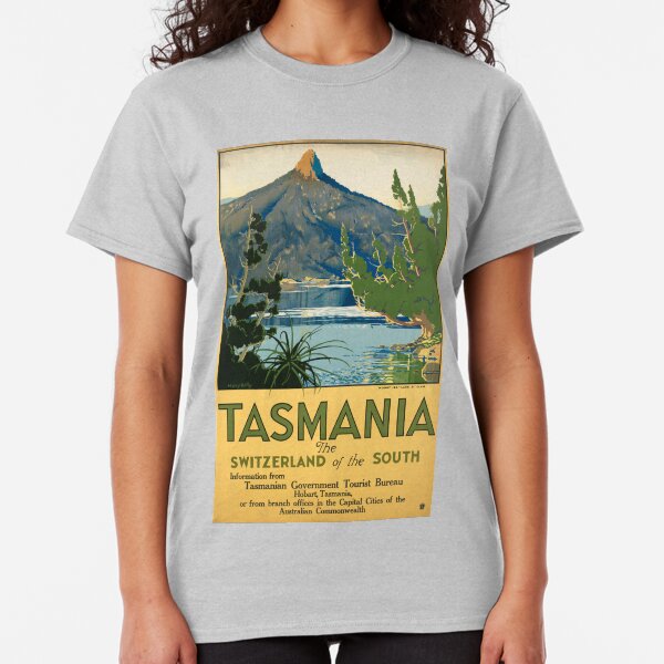 Vintage poster -Tasmania Classic T-Shirt