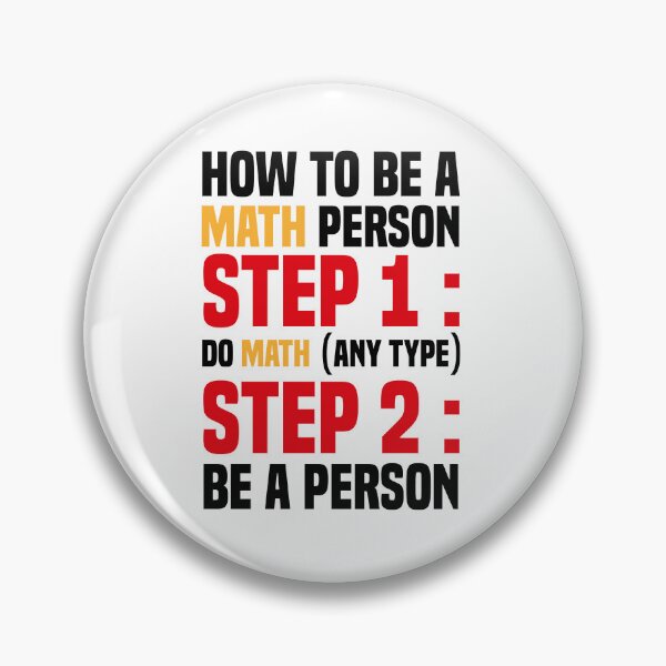 Item preview, How To Be A Math Person designed and sold by TheBestArt2022.