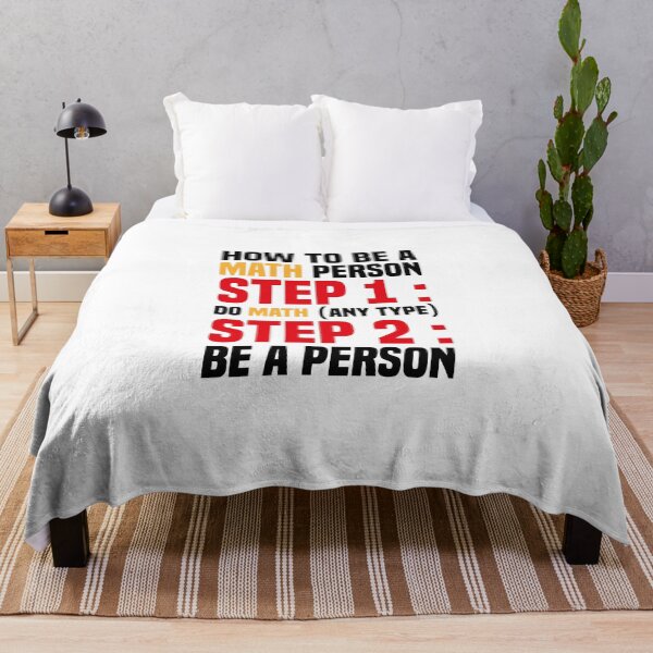 Item preview, How To Be A Math Person designed and sold by TheBestArt2022.
