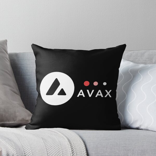 Item preview, Avalanche AVAX Crypto Altcoin - Modern Abstract Design designed and sold by CryptoMoods.