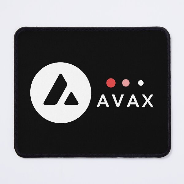 Item preview, Avalanche AVAX Crypto Altcoin - Modern Abstract Design designed and sold by CryptoMoods.