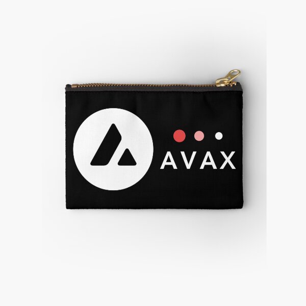 Item preview, Avalanche AVAX Crypto Altcoin - Modern Abstract Design designed and sold by CryptoMoods.