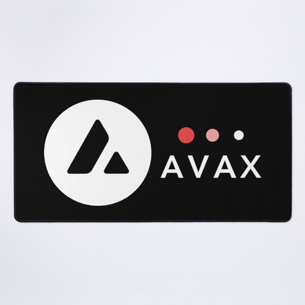 Item preview, Avalanche AVAX Crypto Altcoin - Modern Abstract Design designed and sold by CryptoMoods.