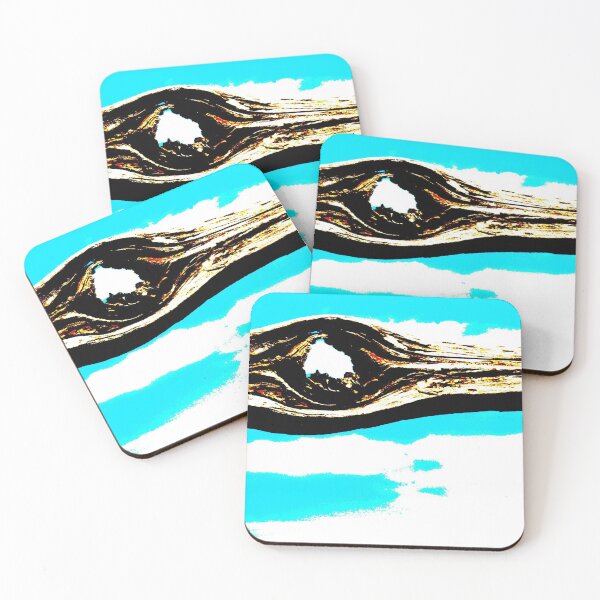 Item preview, Abstract Wood Knot  Hole and Sky Polarized designed and sold by Nalinne Jones.