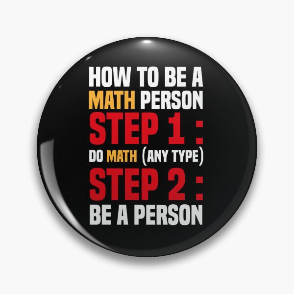 Item preview, How To Be A Math Person designed and sold by TheBestArt2022.