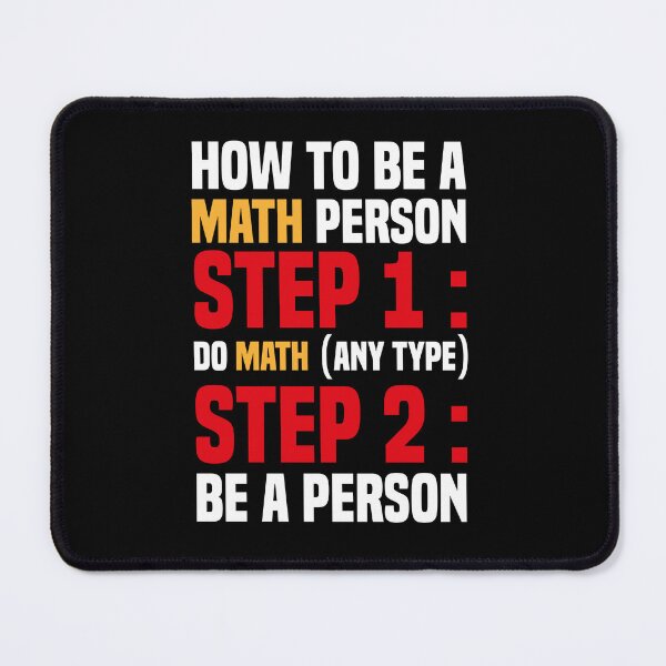Item preview, How To Be A Math Person designed and sold by TheBestArt2022.