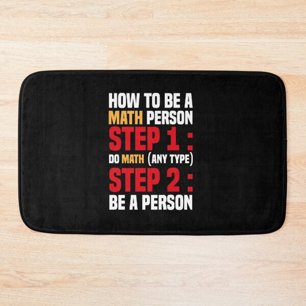 Item preview, How To Be A Math Person designed and sold by TheBestArt2022.