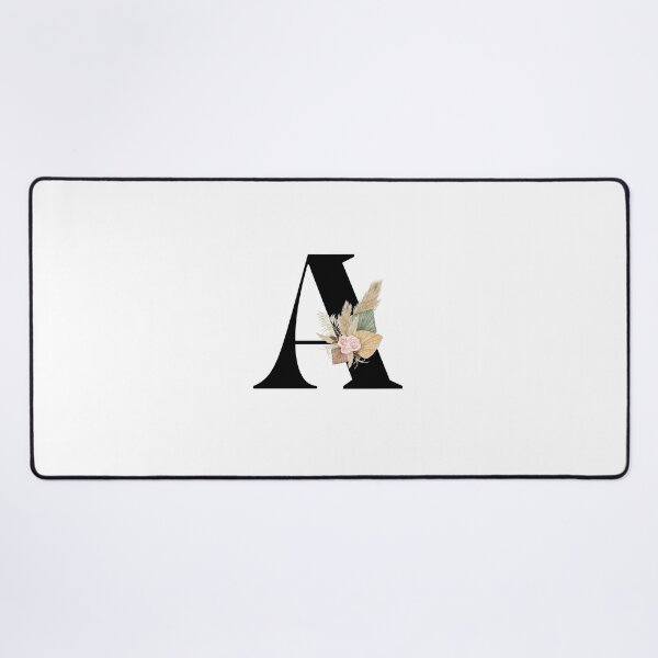 Item preview, letter a floral designed and sold by LU NA.