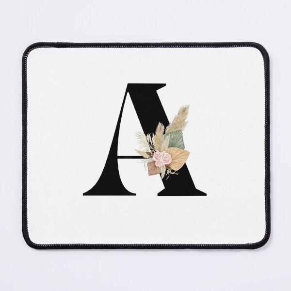 Item preview, letter a floral designed and sold by LU NA.