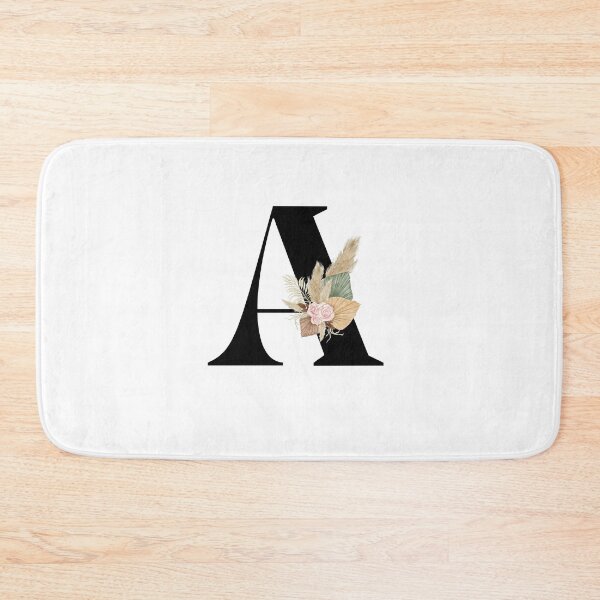 Item preview, letter a floral designed and sold by LU NA.