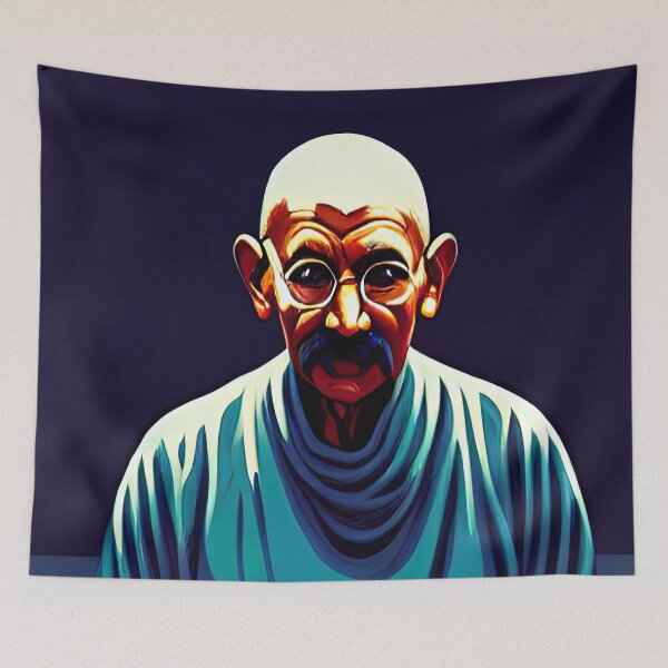 Item preview, Gandhi and the Black Muslim designed and sold by PlacidHinds.