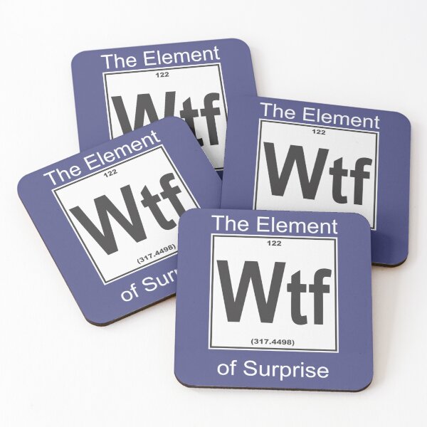 Item preview, Wtf Element Surprise8png designed and sold by NewtonKlocko.