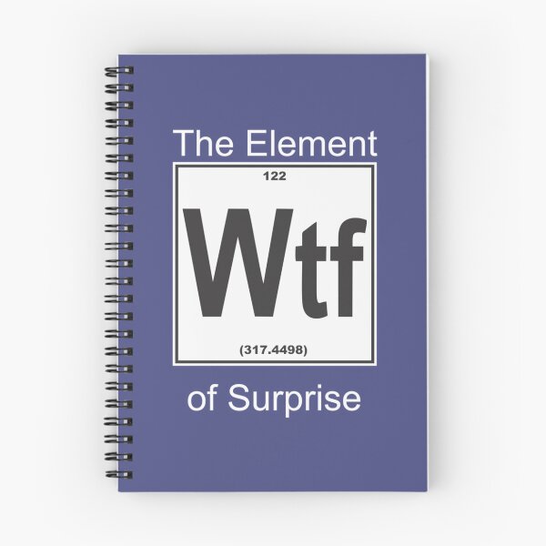 Item preview, Wtf Element Surprise8png designed and sold by NewtonKlocko.