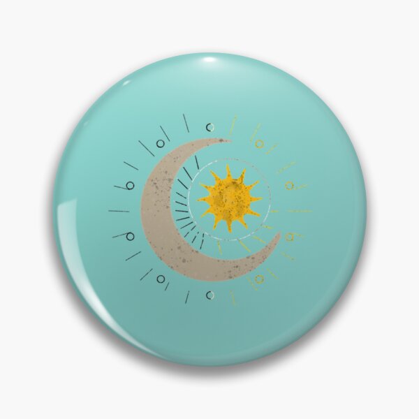 Item preview, White MoonYellow Sun Inspired by Valkyrae Merch23png designed and sold by NewtonKlocko.