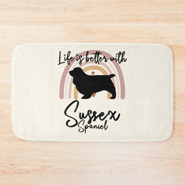 Item preview, Sussex Spaniel Dog Rainbow Aesthetic Boho designed and sold by rafaeltto.