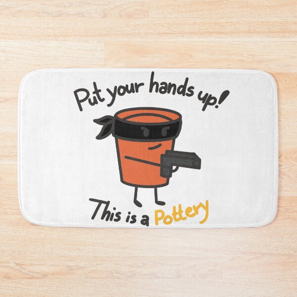 Item preview, Cute little this is a pottery pot design designed and sold by moonbean-art.
